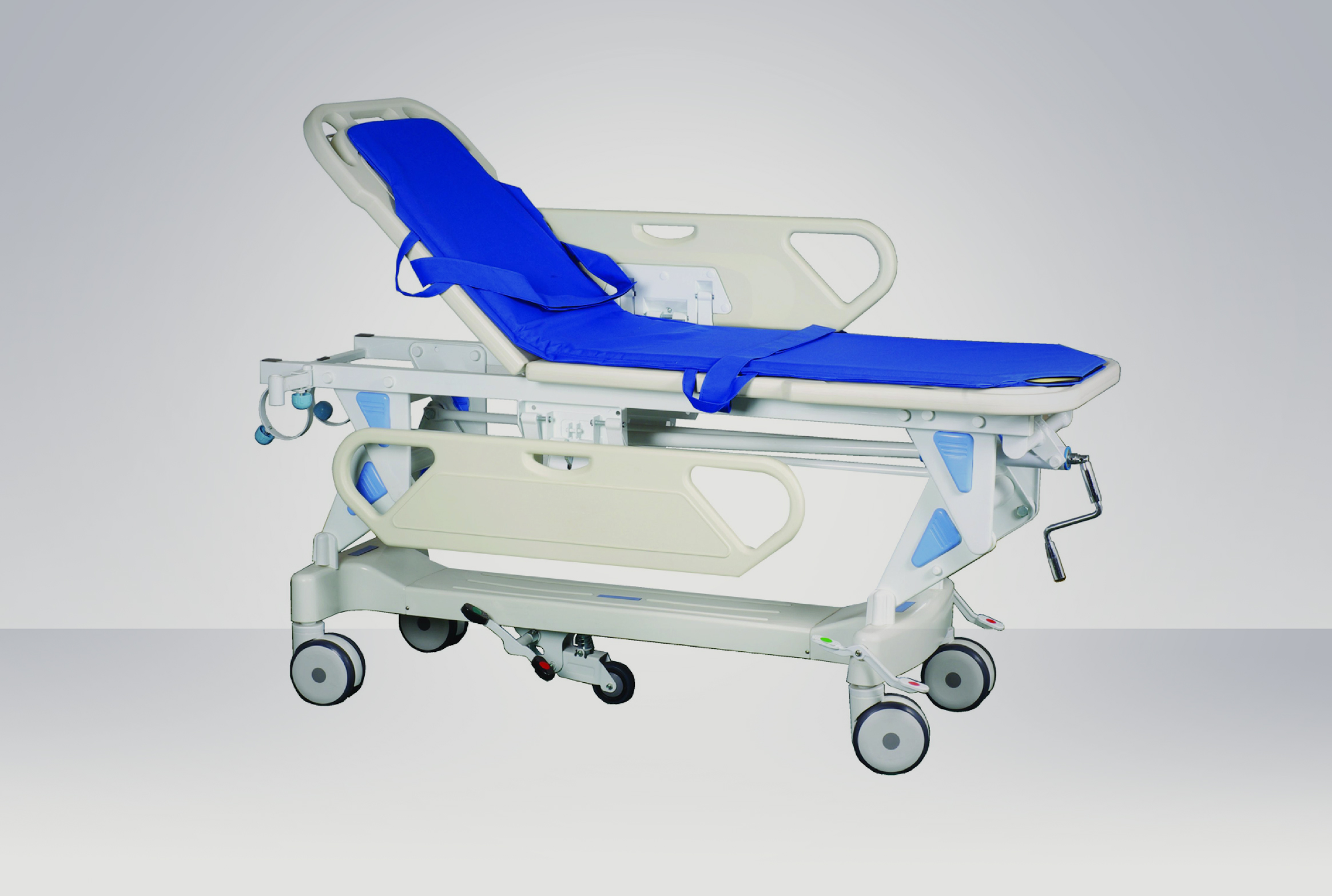 Rise-and-Fall Stretcher Cart