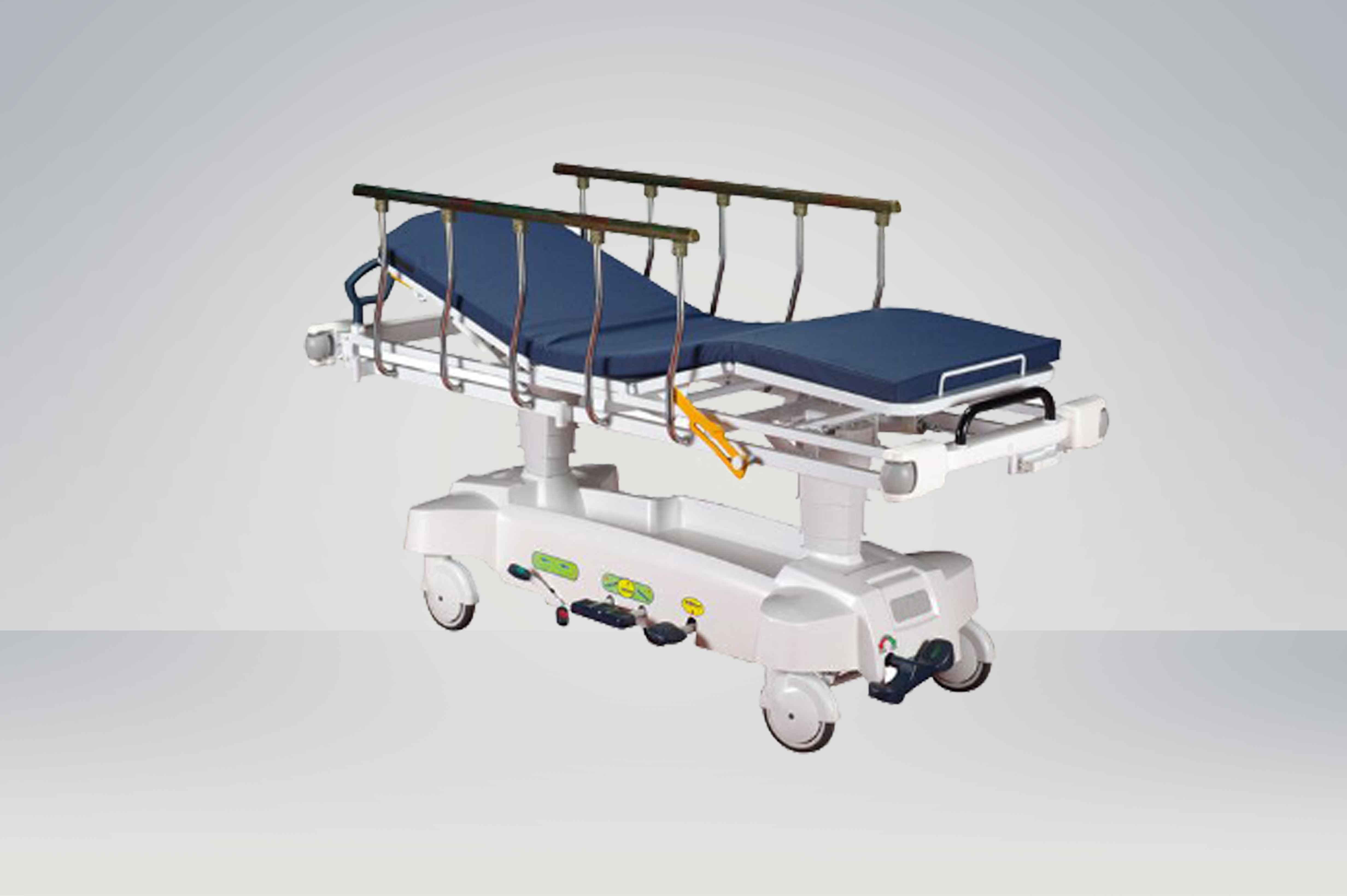 Hydraulic Rise-and-Fall Stretcher Cart